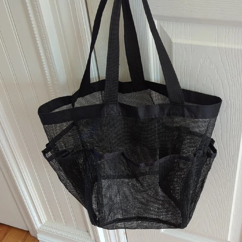 Black Mesh Shower Cady